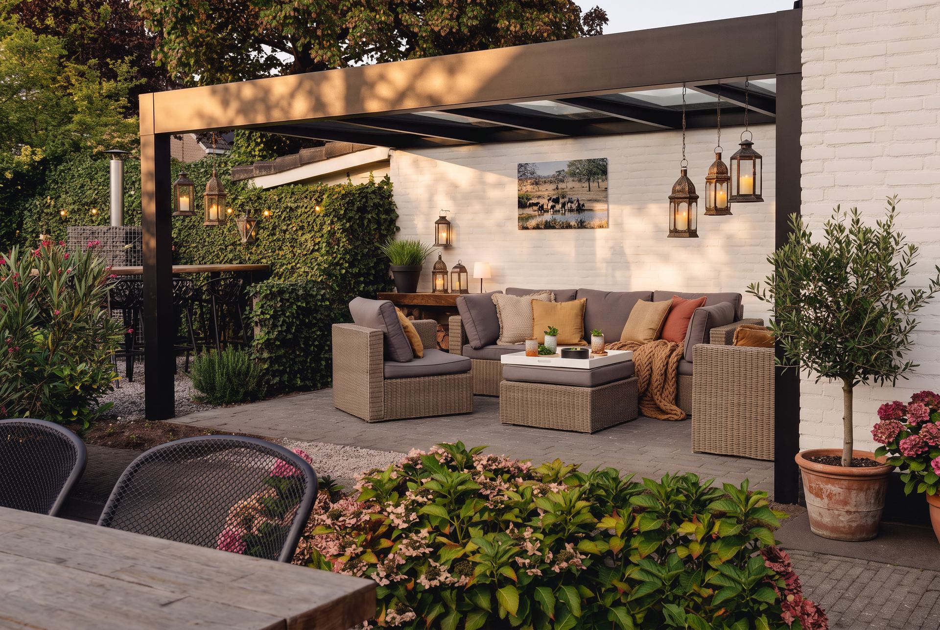Vale Oak veranda, installed
